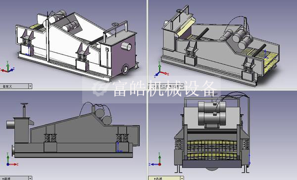 振動(dòng)電機(jī)脫水篩